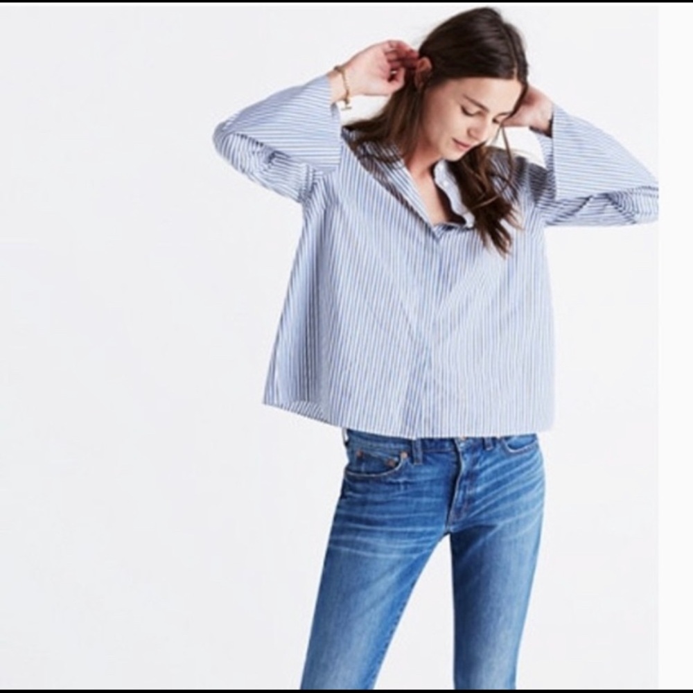 Madewell stripe shirt
